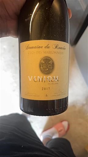 Loiretal Chinon Domaine Roncée Clos des Marronniers 2017