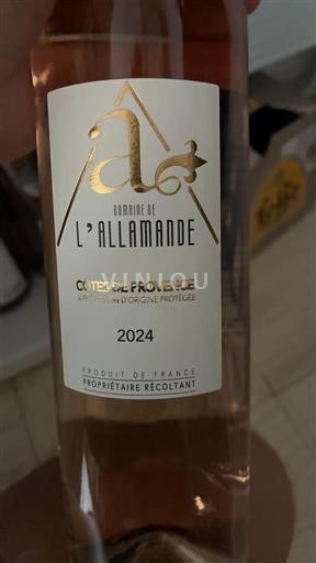 Provansa Côtes-de-Provence Domaine L'Allamande 2024