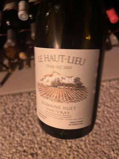 Loirevallei Vouvray Domaine Huet Le Haut-Lieu Demi-Sec 2020