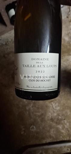 Loiredalen Montlouis-sur-Loire Domaine La Taille aux Loups Clos du Hochet 2022