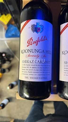 Južna Avstralija Ni doloceno Penfolds Koonunga Hill Seventy Six 2016