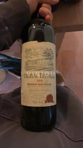Burdeos Montagne-Saint-Émilion Château Teyssier 2004