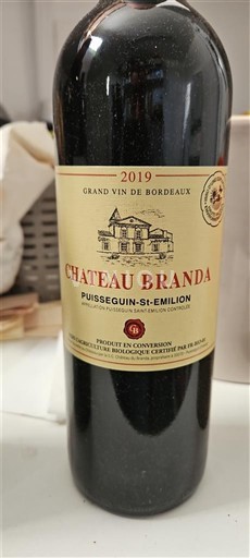 Bordéus Puisseguin-saint-émilion Château Branda 2019