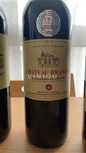 Бордо Пюїссеген-Сент-Емільйон Château Branda 2019