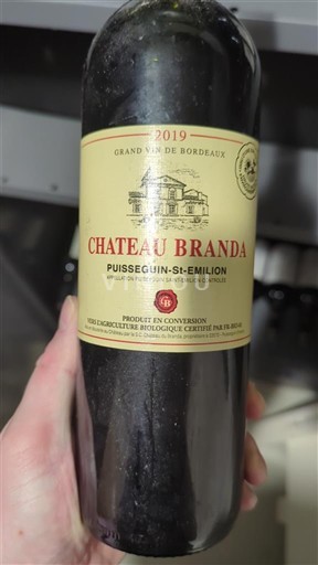 Bordeaux Puisseguin-saint-émilion Château Branda 2019