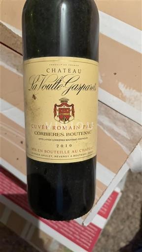 Languedoc Corbières-boutenac Château La Voulte-Gasparets Romain Pauc 2010