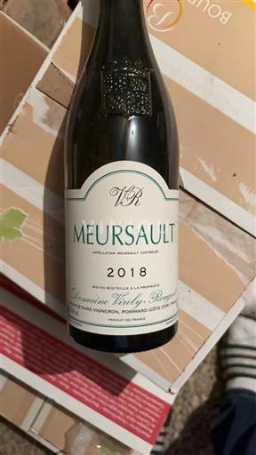 Burgund Meursault Domaine Virely-Rougeot 2018