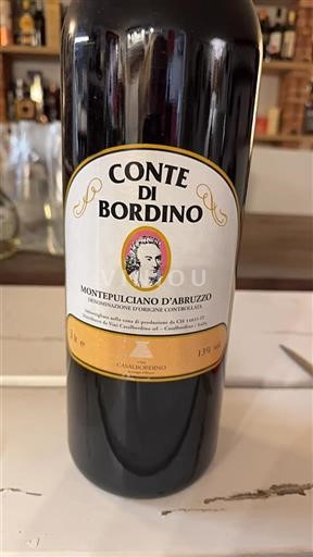 Abruzos Montepulciano d'Abruzzo Conte di Bordino 2019