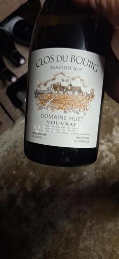 Valle del Loira Vouvray Domaine Huet Clos du Bourg 2009