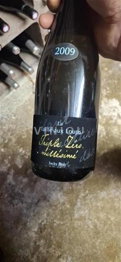Loiredalen Montlouis-sur-Loire La Taille aux Loups Triple Zéro millésimé 2009