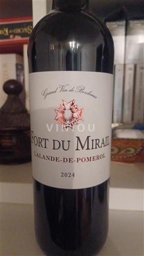 Bordeaux Lalande-de-pomerol Fort du Mirail 2024