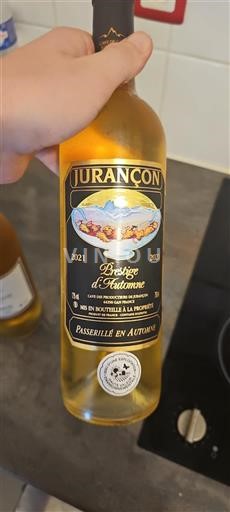 Sud-Ovest Jurançon Cave des Producteurs de Jurançon Prestige d'Automne 2021