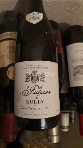 Burgundy Rully P. M. Jacqueson Les Chaponnières 2020