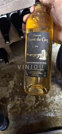 Valle del Rodano Moscato di Beaumes-de-Venise Pierre du Coq 2016