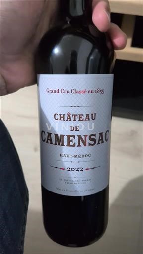 Bordeaux Haut-Médoc Grand Cru Château Camensac 2022
