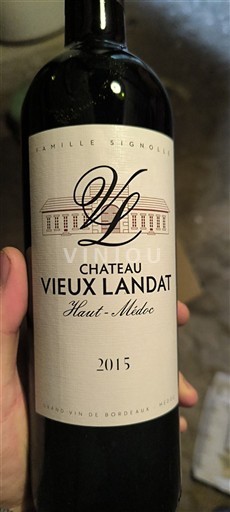 Burdeos Haut-Médoc Château Vieux Landat 2015