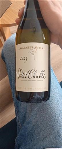Bourgogne Petit-chablis Garnier et Fils 2023