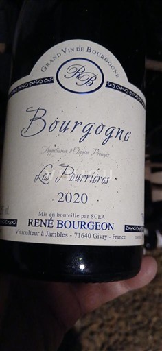 Bourgogne René Bourgeon Les Pourrières 2020
