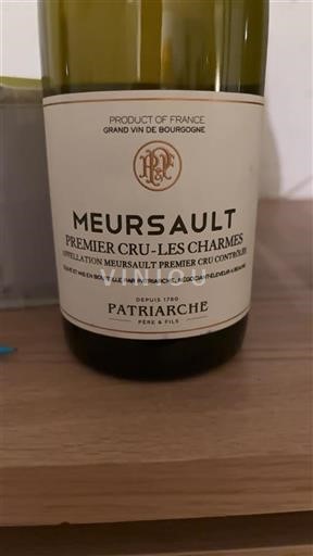 Burgund Meursault Premier Cru Patriarche Les Charmes 2017