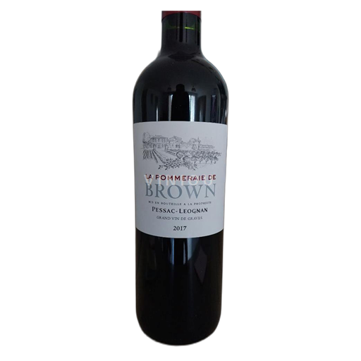 Bordéus Pessac-Léognan Château Brown La Pommeraie de Brown 2017