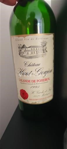 Bordéus Lalande-de-Pomerol Château Haut-Goujon 1995