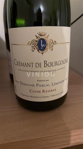 Borgogna Crémant di Borgogna Domaine Pascal Lemonde Réserve Senza annata