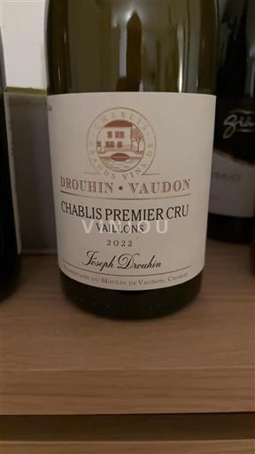 Burgundsko Chablis Premier Cru Drouhin Vaudon Vaillons 2022
