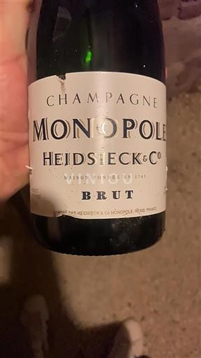 Champaña Champán Heidsieck & Co Monopole Brut Sin añada