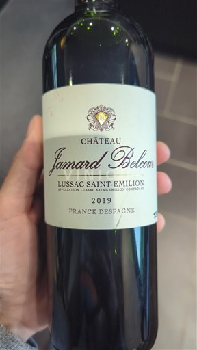 Bordeaux Lussac-saint-émilion Château Jamard Belcour 2019