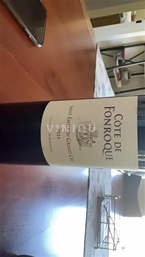 Bordeaux Saint-Émilion Grand Cru Côte de Fonroque 2021