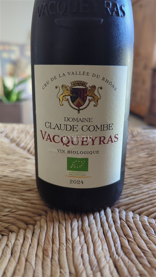 Rona dolina Vacqueyras Domaine Claude Combe 2024