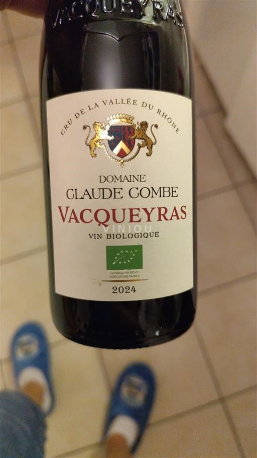 Thung lũng Rhône Vacqueyras Domaine Claude Combe 2024