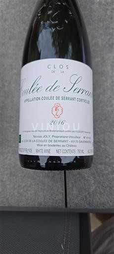 Valle del Loira No especificado Clos de la Coulée de Serrant 2016