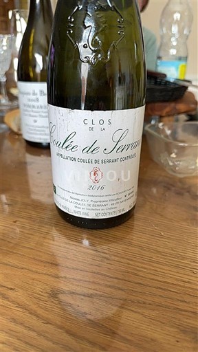 Thung lũng sông Loire Không được chỉ định Clos de la Coulée de Serrant 2016