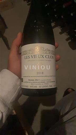 Loire-dalen Savennières Nicolas Joly Les Vieux Clos 2018