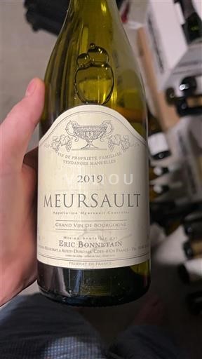 Bourgogne Meursault Grand Cru Eric Bonnetain 2019