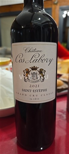 Bordeaux Saint-Estèphe Grand Cru Classé Château Cos Labory 2021