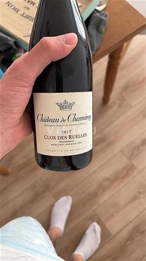 Burgund Mercurey Premier Cru Château Chamirey Clos des Ruelles 2017