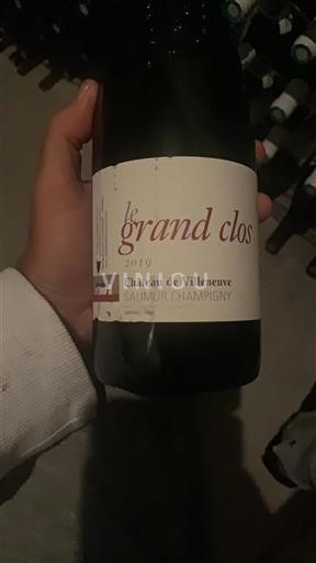 Valle della Loira Saumur-Champigny Château Villeneuve Le Grand Clos 2019
