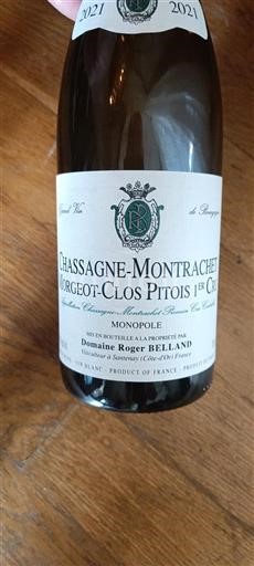 Borgoña Chassagne-Montrachet Premier Cru Domaine Roger Belland Morgeot-Clos Pitois 2021