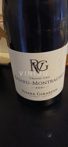 Burgund Bâtard Montrachet Grand Cru Pierre Girardin 2021