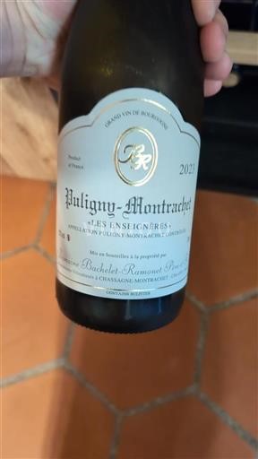 Borgoña Puligny-Montrachet Domaine Bachelet-Ramonet Père et Fils Les Enseignères 2023