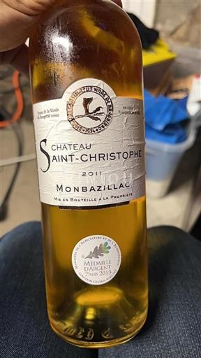 Sydväst Monbazillac Château Saint-Christophe 2011