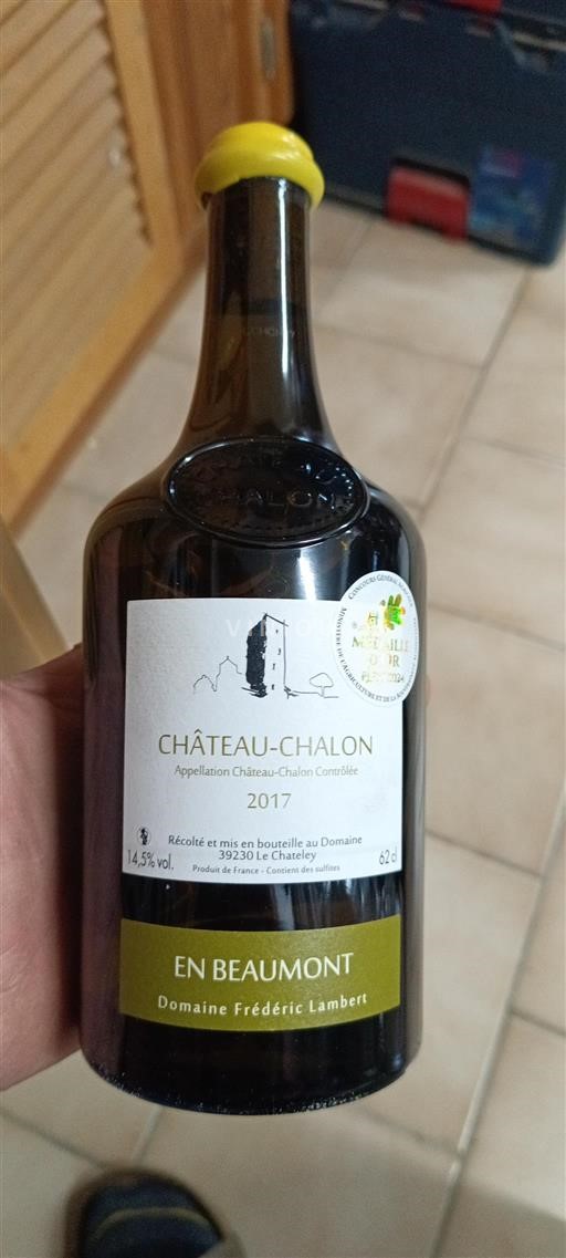Jura Château-chalon Domaine Frédéric Lambert En Beaumont 2017