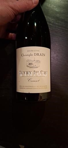 Borgoña No especificado Premier Cru Domaine Christophe Drain Crausot 2022