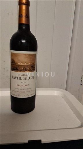 Bordeaux Margaux Cru Bourgeois Château Paveil de Luze 2013