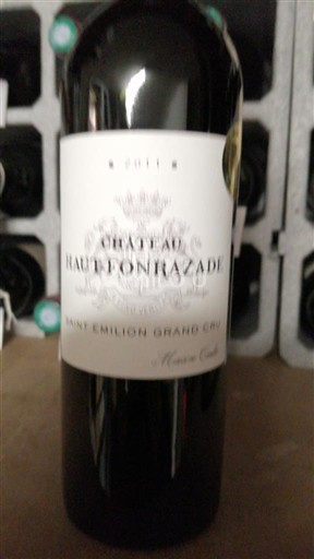 Bordeaux Saint-Émilion Grand Cru Chateau Haut Fonrazade 2011