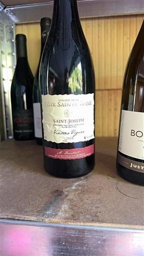 Rhône-dalen Saint-Joseph Domaine La Côte Sainte-Épine Vieilles Vignes 2018