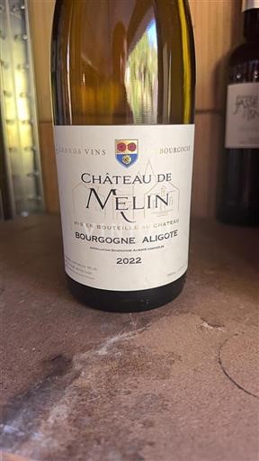 Burgund Bourgogne Aligoté Château Melin 2022