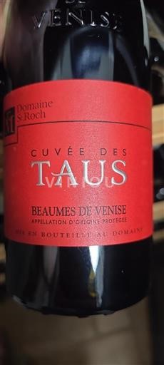 Rhônetal Beaumes de Venise Domaine St. Roch des Taus Ohne Jahrgang